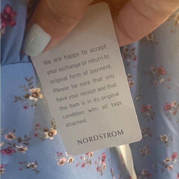 NWT Velvet Torch Midi Dress Floral Nordstrom Sz XL - Picture 3 of 5